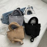 コーデュロイ ショルダーバッグ 2WAY | Miniministore | 詳細画像12