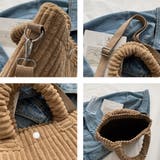 コーデュロイ ショルダーバッグ 2WAY | Miniministore | 詳細画像3