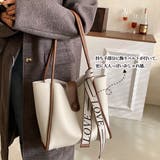 ポーチ付きトートバッグ レディース 韓国 オフィスカジュアル | Miniministore | 詳細画像9