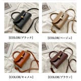 レトロショルダーバッグPUレザー2way オフィスカジュアル | Miniministore | 詳細画像2