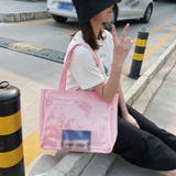 キャンバスバッグ クリアポケット 大容量 | Miniministore | 詳細画像10
