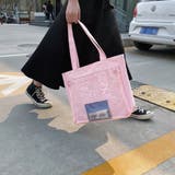 キャンバスバッグ クリアポケット 大容量 | Miniministore | 詳細画像11