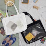 キャンバスバッグ クリアポケット 大容量 | Miniministore | 詳細画像13