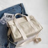 ショルダーバッグ 大容量キャンバスバッグ | Miniministore | 詳細画像13 