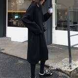 フード付き ニットワンピース秋冬 韓国風 | Miniministore | 詳細画像5