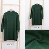 ニットチュニック 長袖 ニットトップス | Miniministore | 詳細画像3