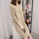 ニットチュニック 長袖 ニットトップス | Miniministore | 詳細画像7