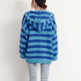 ボーダー柄ニットカーディガン 韓国羽織り | Miniministore | 詳細画像16