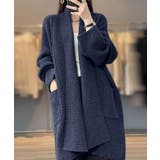 ニットカーディガン ロング丈 秋冬 韓国 | Miniministore | 詳細画像1