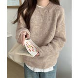 もちもちニットトップスきれいめセーター冬 | Miniministore | 詳細画像11 