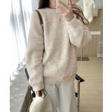 もちもちニットトップスきれいめセーター冬 | Miniministore | 詳細画像2 