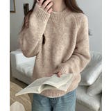 もちもちニットトップスきれいめセーター冬 | Miniministore | 詳細画像7 