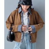デニム切り替えニットカーディガン 韓国風 | Miniministore | 詳細画像30