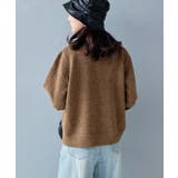 デニム切り替えニットカーディガン 韓国風 | Miniministore | 詳細画像32