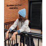 デニム切り替えニットカーディガン 韓国風 | Miniministore | 詳細画像7