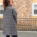 グレンチェック チェスターコート 中綿 | Miniministore | 詳細画像11