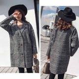 グレンチェック チェスターコート 中綿 | Miniministore | 詳細画像13