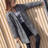 グレンチェック チェスターコート 中綿 | Miniministore | 詳細画像15