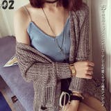 ニットキャミソール レディース リブニット | Miniministore | 詳細画像11