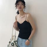 ニットキャミソール レディース リブニット | Miniministore | 詳細画像14