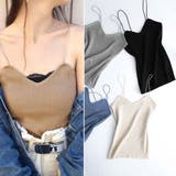 ニットキャミソール レディース リブニット | Miniministore | 詳細画像6