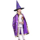 パープル | ハロウィン コスプレ 帽子付き | Miniministore