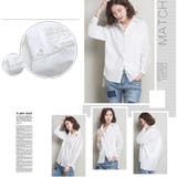 襟付き 前開きシャツ レディース | Miniministore | 詳細画像10