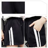 サイドライン ショートパンツ レディース 夏 ホットパンツ 短パン スポーツ | Miniministore | 詳細画像7 