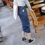 ダメージ デニムスカート レディース | Miniministore | 詳細画像12