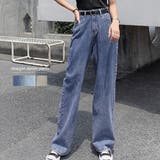 デニムパンツ レディースストレートパンツ | Miniministore | 詳細画像1 