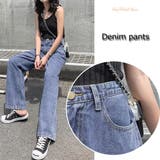 デニムパンツ レディースストレートパンツ | Miniministore | 詳細画像6 