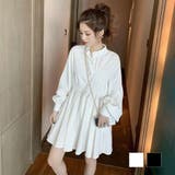 ウエストマーク シャツワンピース レディース | Miniministore | 詳細画像1