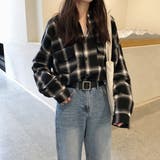 チェックシャツ レディース ネルシャツ | Miniministore | 詳細画像11