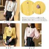 スキッパー ブラウス レディース | Miniministore | 詳細画像2
