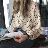 ドット柄 ブラウス レディース | Miniministore | 詳細画像4