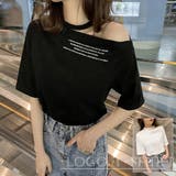 ワンショルダー tシャツ レディース | Miniministore | 詳細画像1