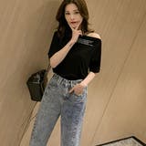 ワンショルダー tシャツ レディース | Miniministore | 詳細画像5