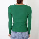 ツイスト リブニットトップス レディース | Miniministore | 詳細画像17 