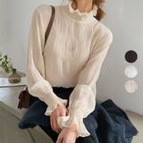 シャツブラウス ギャザー レディース | Miniministore | 詳細画像1