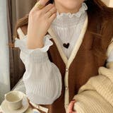 シャツブラウス ギャザー レディース | Miniministore | 詳細画像13