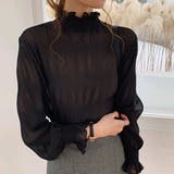シャツブラウス ギャザー レディース | Miniministore | 詳細画像4