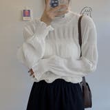 ホワイト | シャツブラウス ギャザー レディース | Miniministore