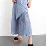 ワイドパンツ シフォン ガウチョパンツ春夏 | Miniministore | 詳細画像17