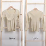 リブ ニットトップス レディース 長袖 | Miniministore | 詳細画像3