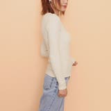 ニットトップス スクエアネックレディース | Miniministore | 詳細画像15