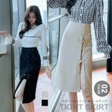 レースアップ スリットスカート セクシー | Miniministore | 詳細画像1