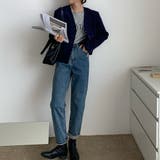 ノーカラージャケット Vネック 韓国風秋 | Miniministore | 詳細画像8