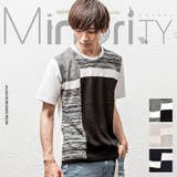 切り替えシャツ メンズ サマーニット | MinoriTY | 詳細画像1 