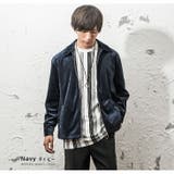 ベロアシャツジャケット シャツジャケット メンズ | MinoriTY | 詳細画像8 
