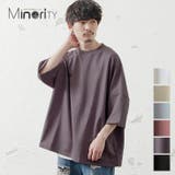 5分袖ビッグTシャツ ビッグTシャツ メンズ | MinoriTY | 詳細画像1 